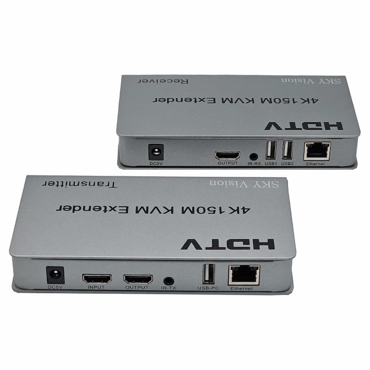 اکستندر HDMI تحت شبکه مدل 150m 4k kvm